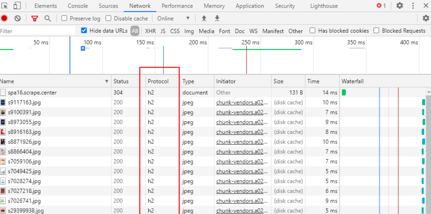 如何查看网站是否使用HTTP/2协议-安忆小屋