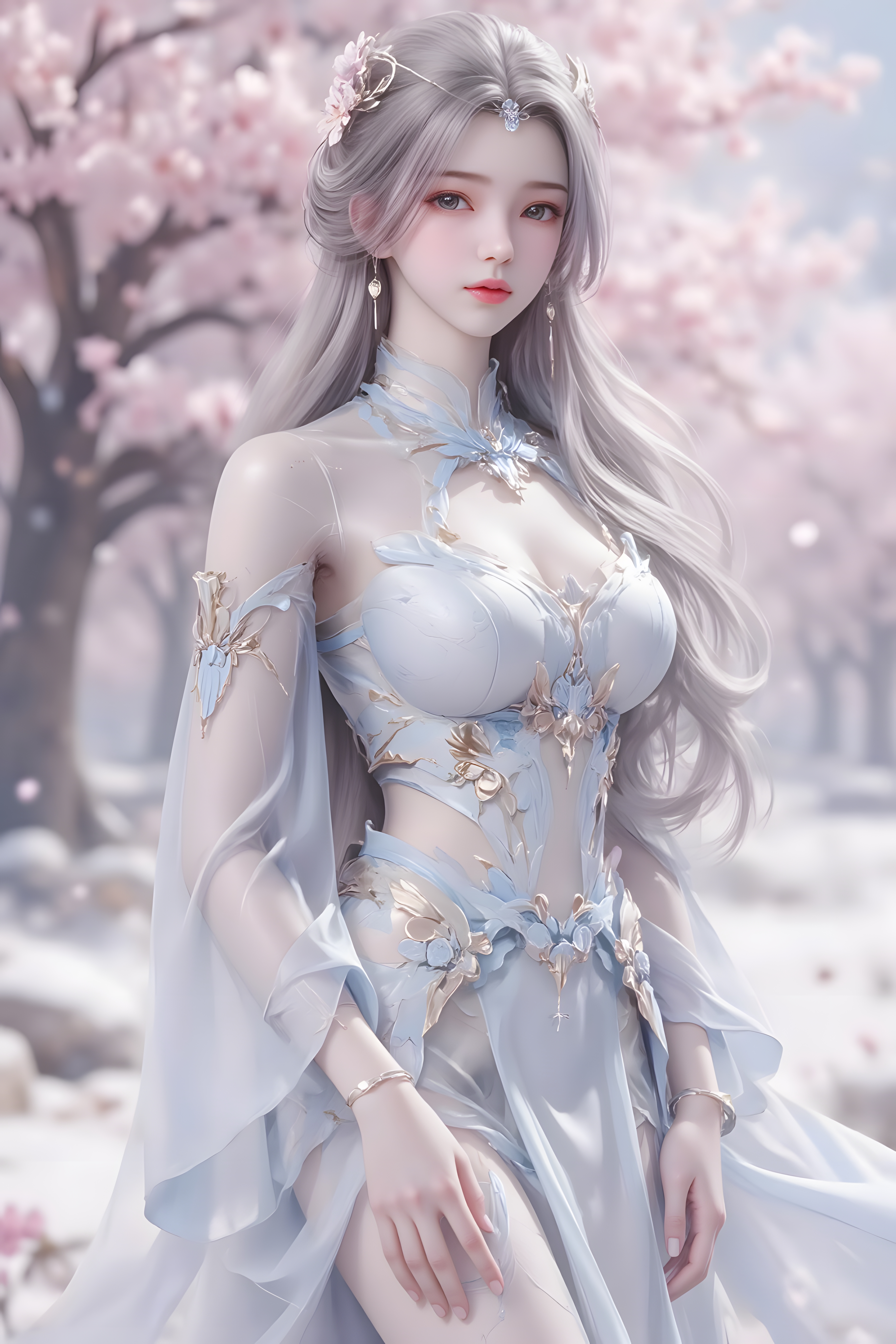 图片[5]-《仙逆》李慕婉4K国漫壁纸：角色图鉴珍藏特辑-安忆小屋