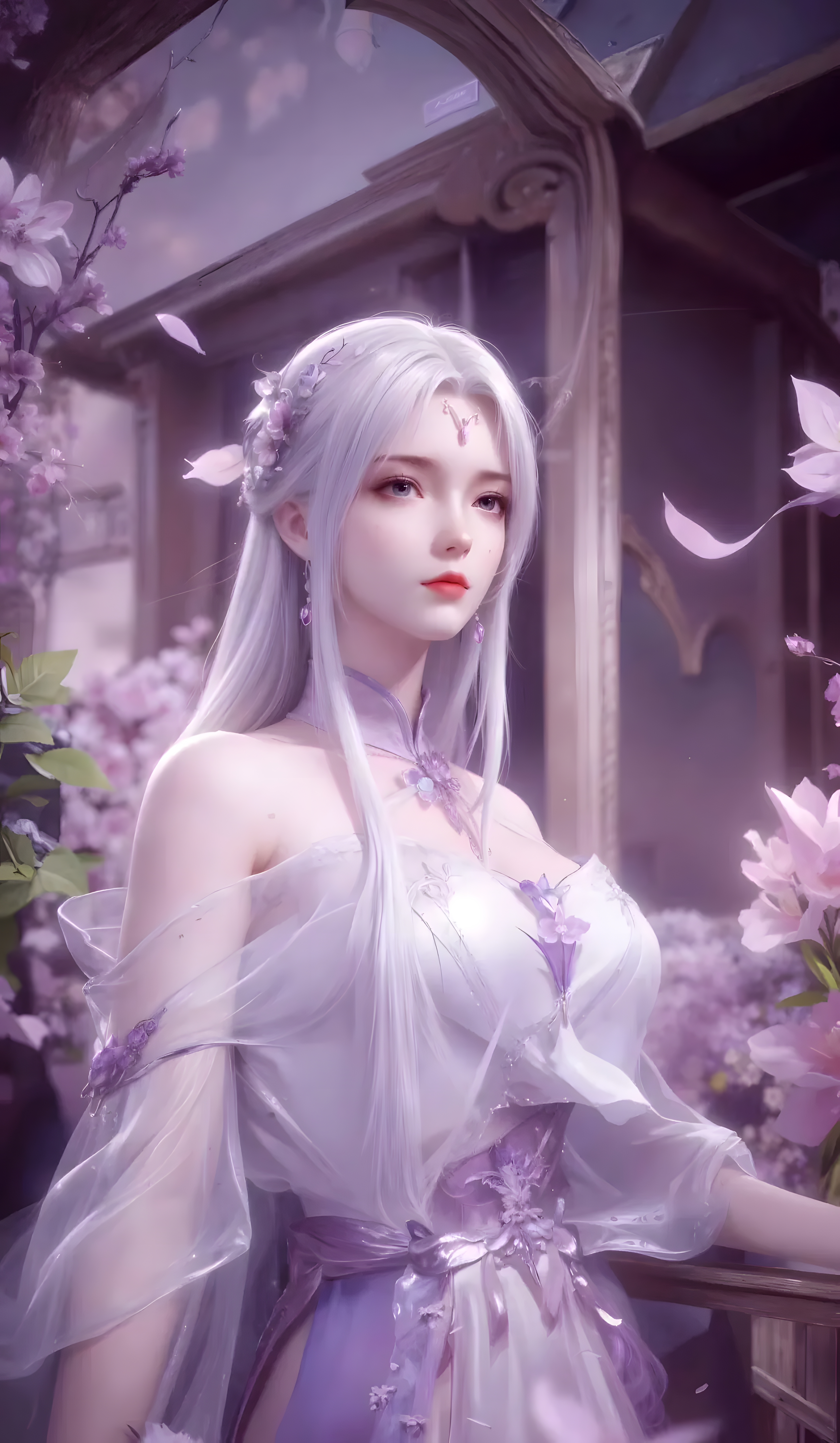 图片[2]-《斗破苍穹》小医仙4K国漫壁纸：角色特写图鉴精选-安忆小屋