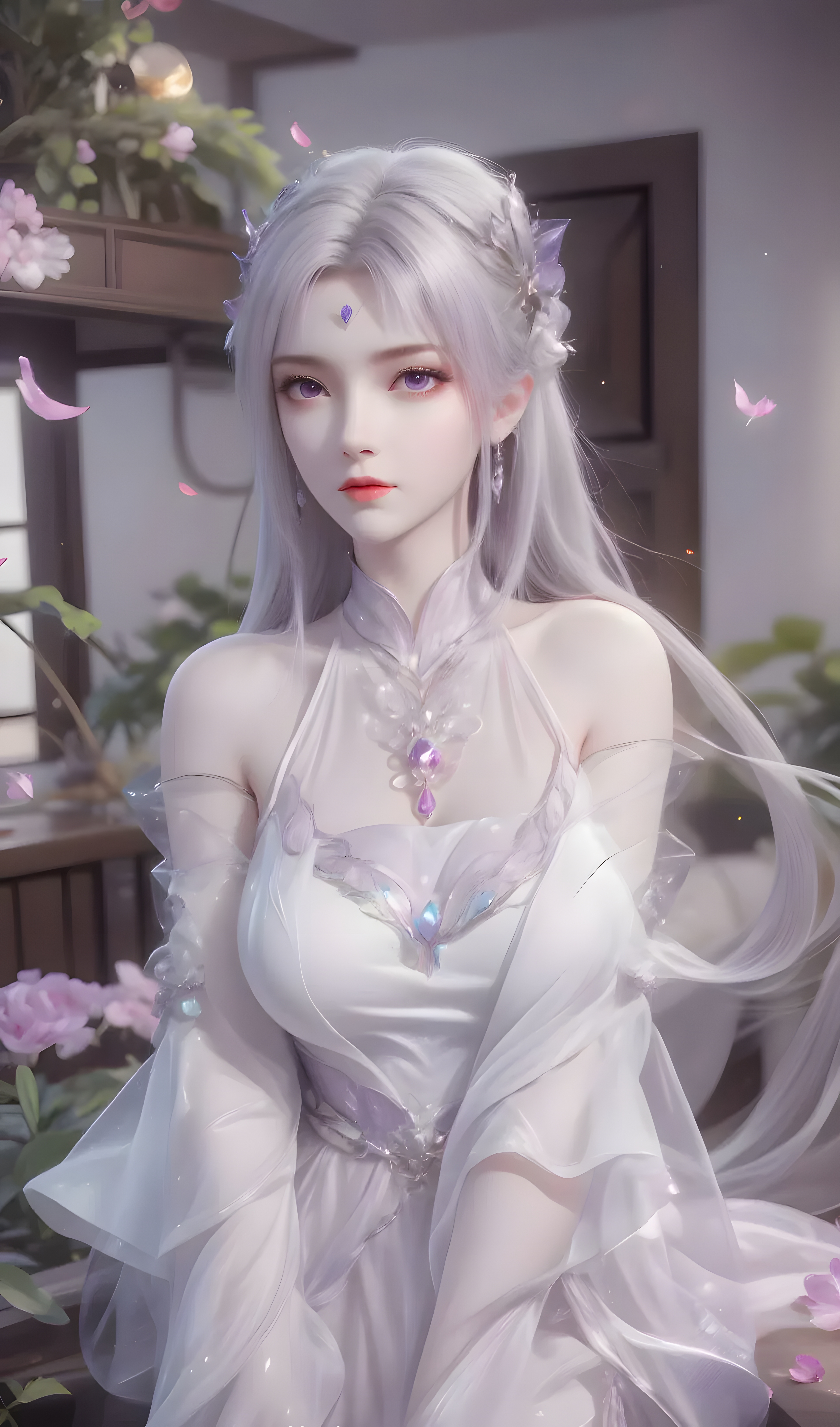 图片[5]-《斗破苍穹》小医仙4K国漫壁纸：角色特写图鉴精选-安忆小屋