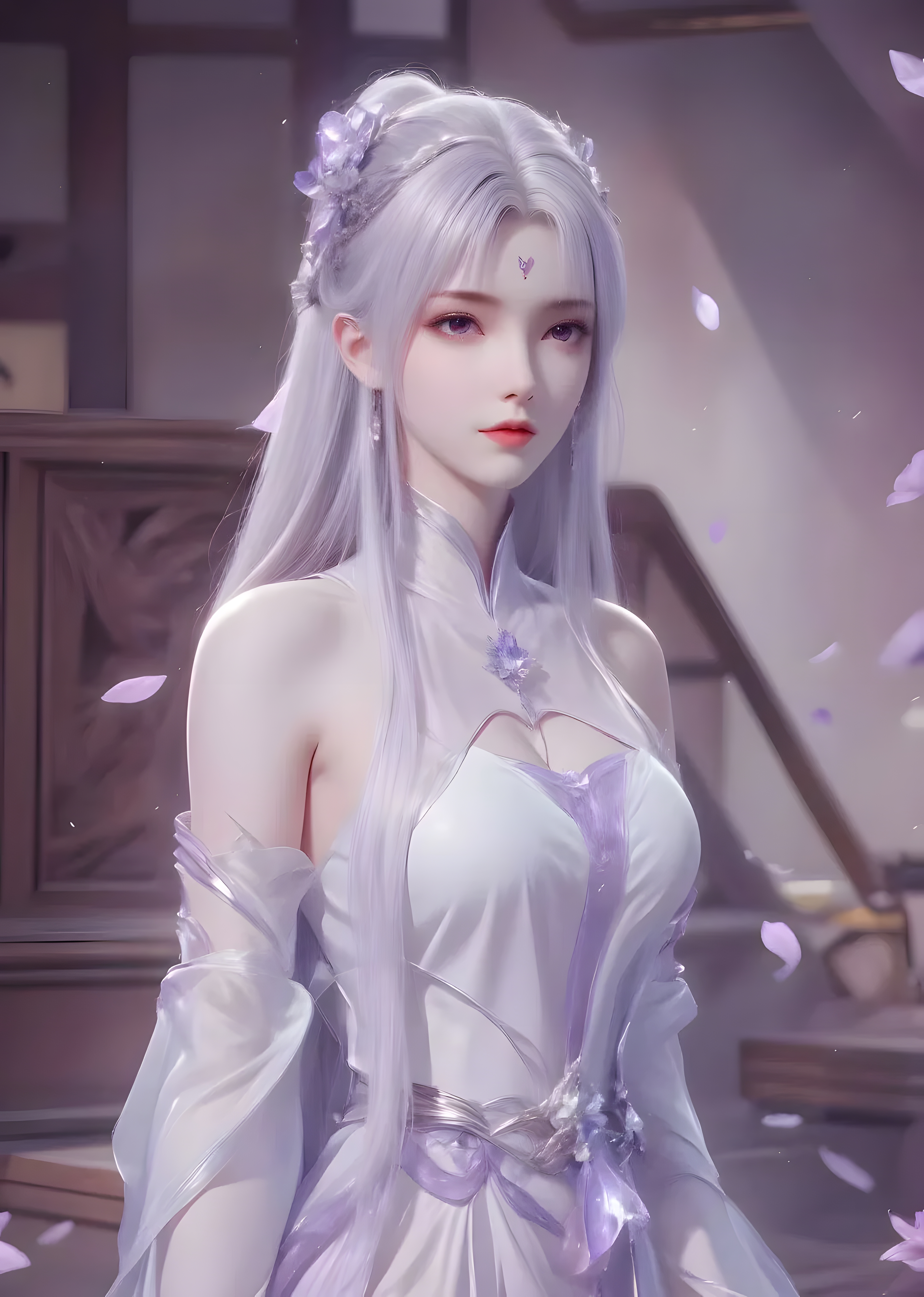 图片[6]-《斗破苍穹》小医仙4K国漫壁纸：角色特写图鉴精选-安忆小屋