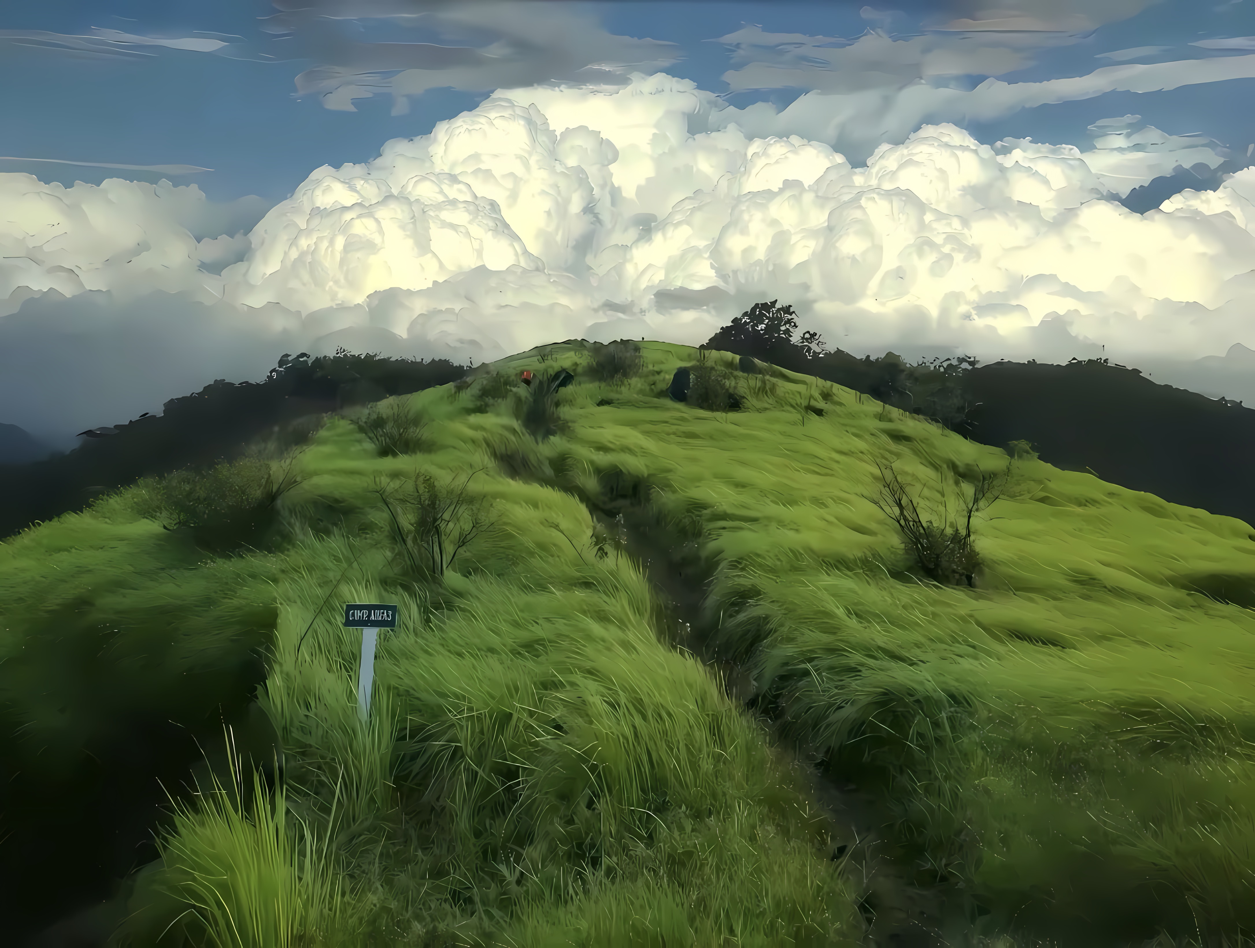 大草原-天空-宁静-安忆小屋